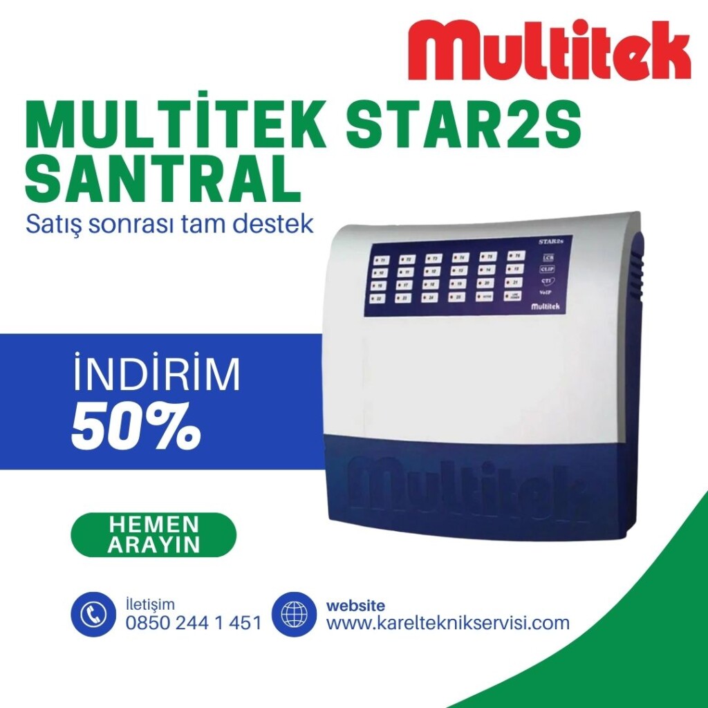 multitek star2s santral